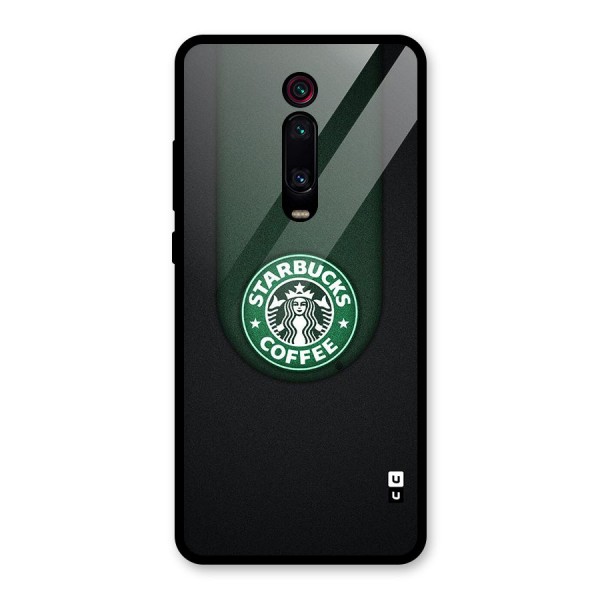 Leaf StarBucks Glass Back Case for Redmi K20 Pro