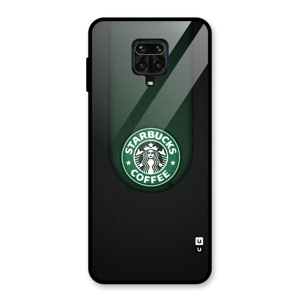 Leaf StarBucks Glass Back Case for Redmi Note 10 Lite