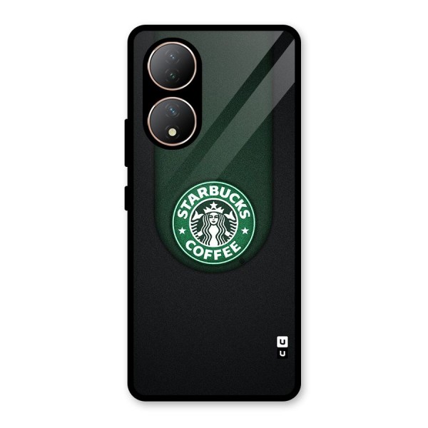 Leaf StarBucks Glass Back Case for Vivo Y100A