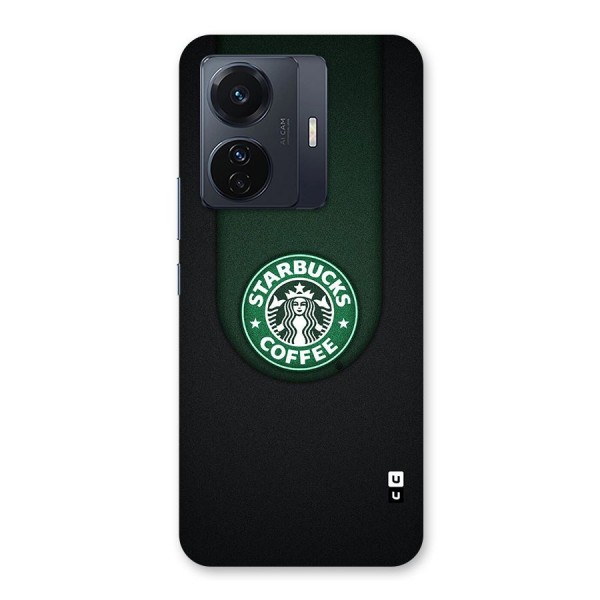 Leaf StarBucks Glass Back Case for Vivo iQOO Z6 Pro