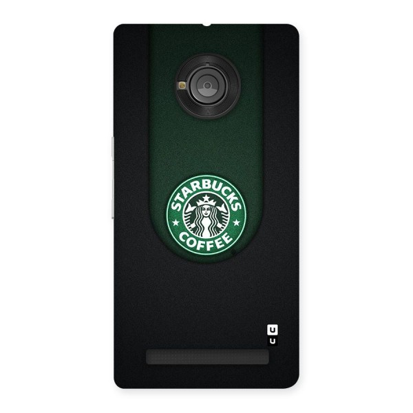 Leaf StarBucks Back Case for Yuphoria