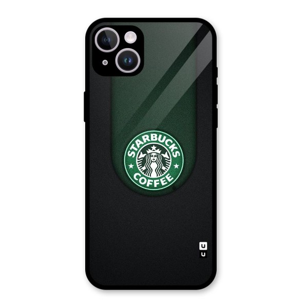 Leaf StarBucks Glass Back Case for iPhone 14 Plus