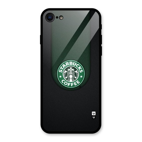 Leaf StarBucks Glass Back Case for iPhone SE 2020