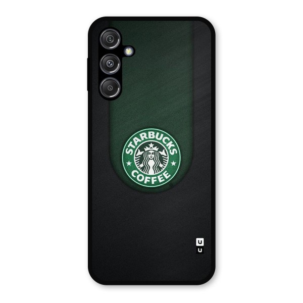 Leaf StarBucks Metal Back Case for Galaxy M34 5G