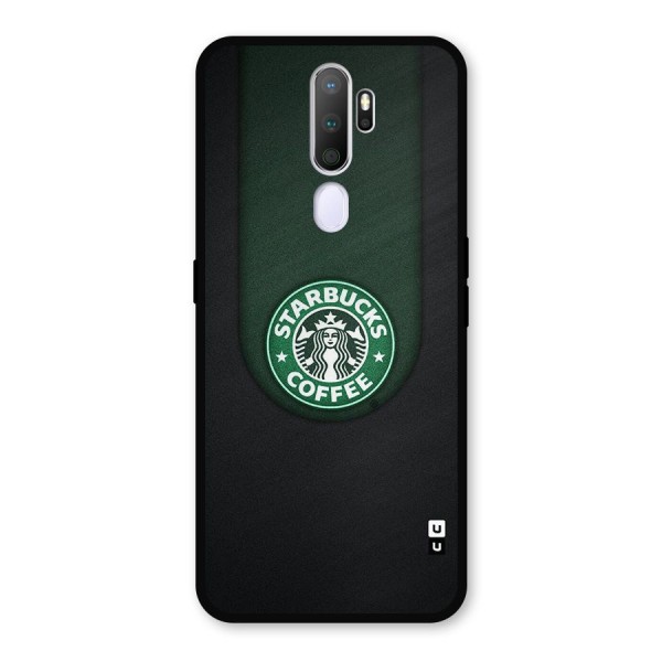 Leaf StarBucks Metal Back Case for Oppo A5 (2020)