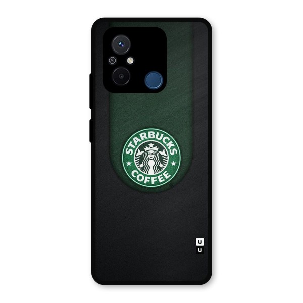 Leaf StarBucks Metal Back Case for Poco C55