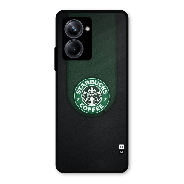 Leaf StarBucks Metal Back Case for Realme 10 Pro