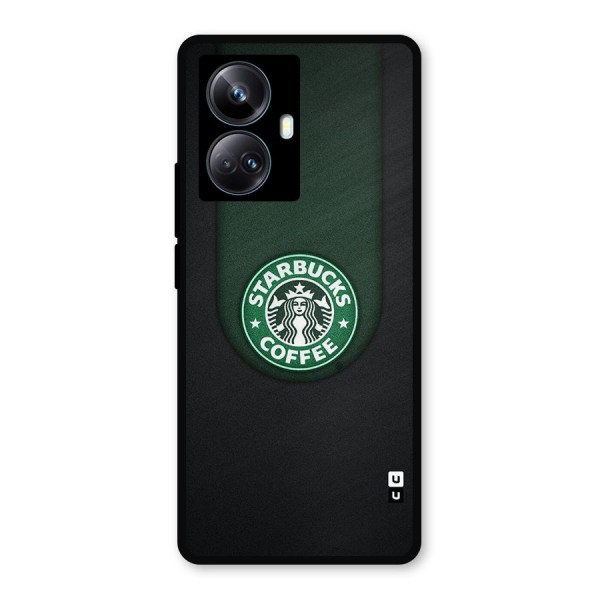 Leaf StarBucks Metal Back Case for Realme 10 Pro Plus