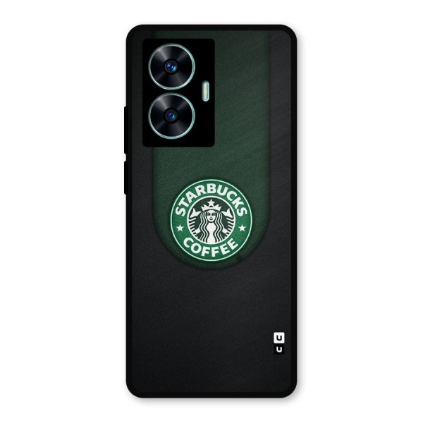 Leaf StarBucks Metal Back Case for Realme C55