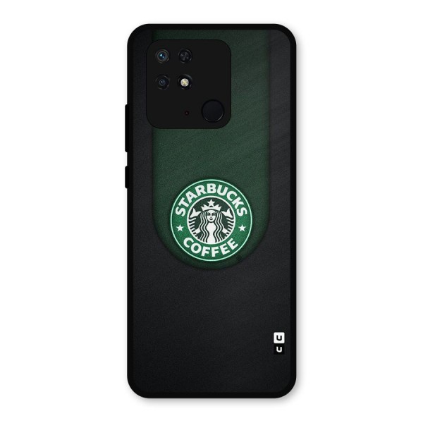 Leaf StarBucks Metal Back Case for Redmi 10