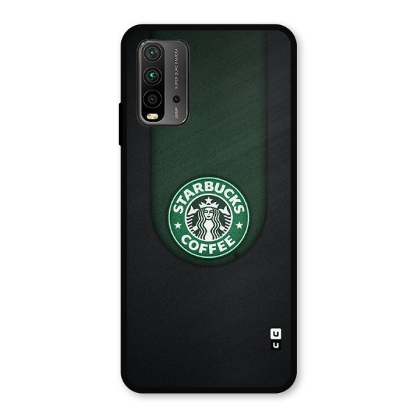 Leaf StarBucks Metal Back Case for Redmi 9 Power