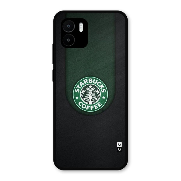 Leaf StarBucks Metal Back Case for Redmi A1