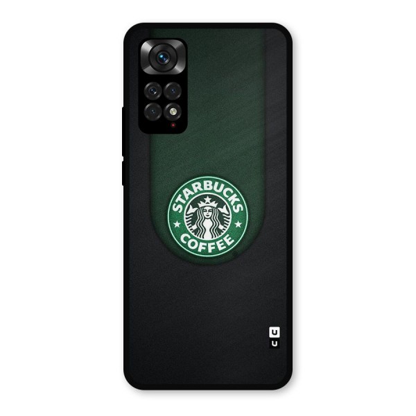 Leaf StarBucks Metal Back Case for Redmi Note 11