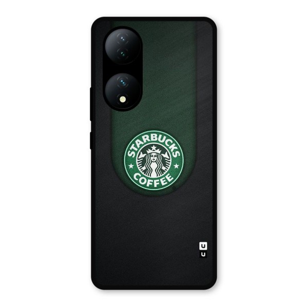 Leaf StarBucks Metal Back Case for Vivo T2