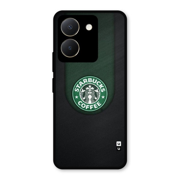 Leaf StarBucks Metal Back Case for Vivo Y36