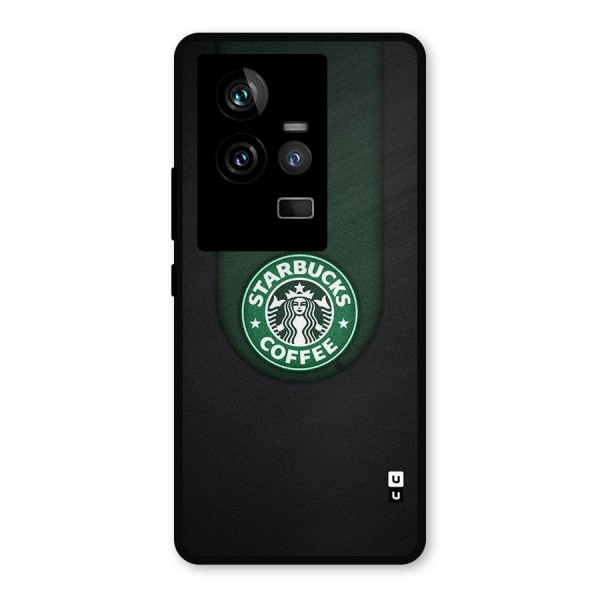 Leaf StarBucks Metal Back Case for iQOO 11 5G