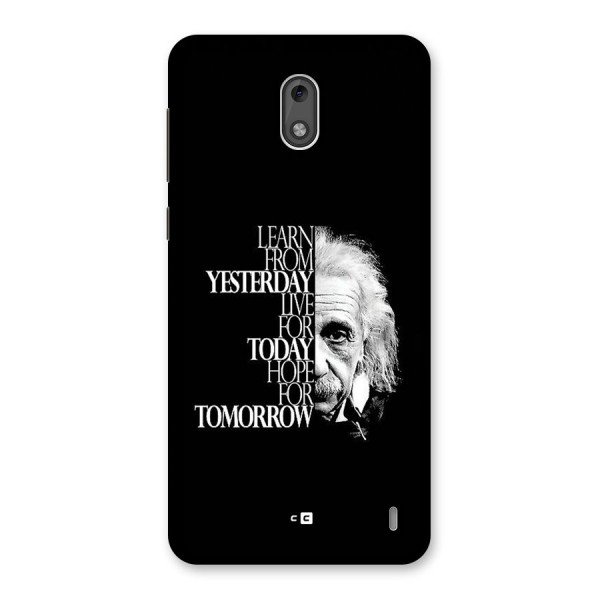 Learn From Yesterday Back Case for Nokia 2