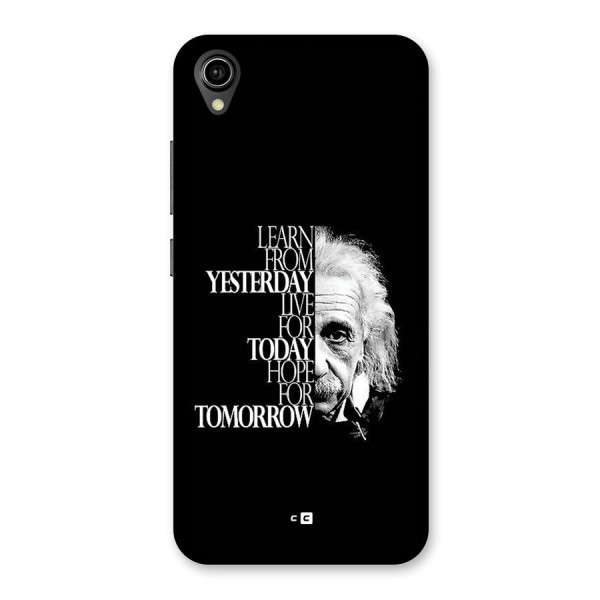 Learn From Yesterday Back Case for Vivo Y91i