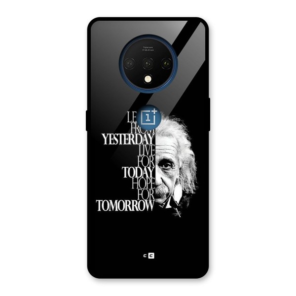 Learn From Yesterday Glass Back Case for OnePlus 7T