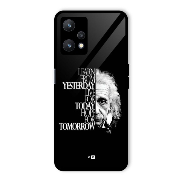 Learn From Yesterday Glass Back Case for Realme 9 Pro 5G