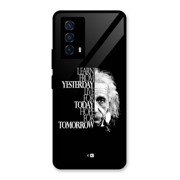 Learn From Yesterday Glass Back Case for Vivo iQOO Z5