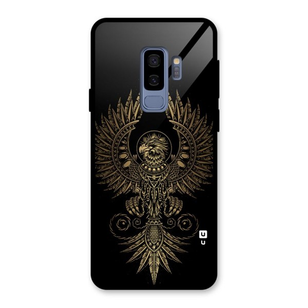 Legendary Phoenix Glass Back Case for Galaxy S9 Plus