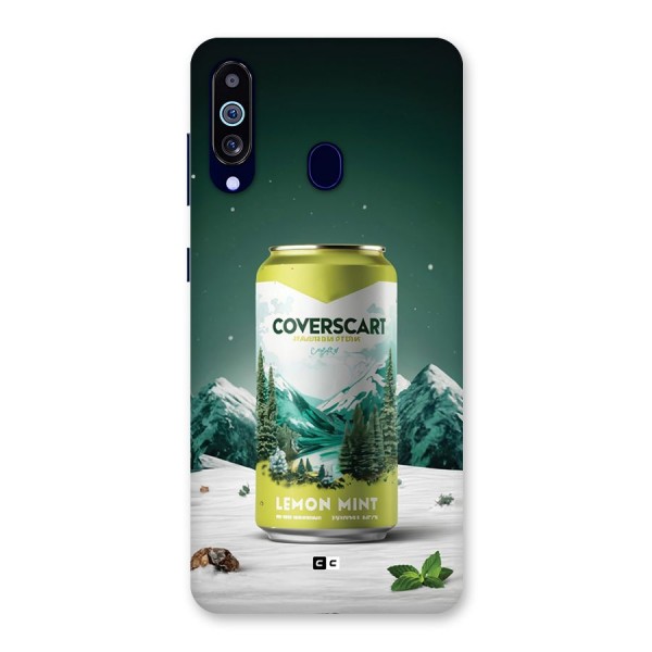 Lemon Mint Back Case for Galaxy A60