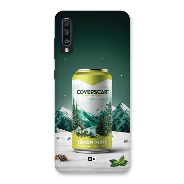 Lemon Mint Back Case for Galaxy A70