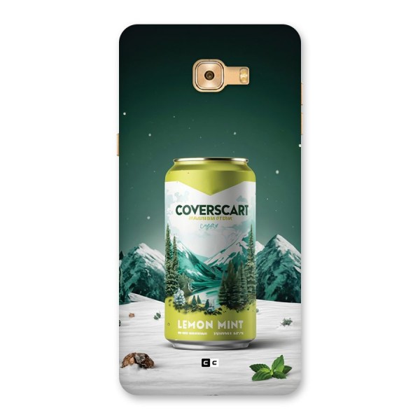 Lemon Mint Back Case for Galaxy C9 Pro