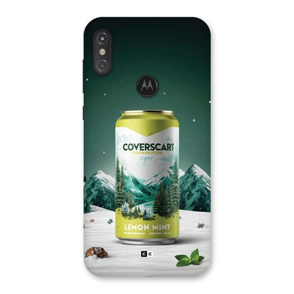 Lemon Mint Back Case for Motorola One Power