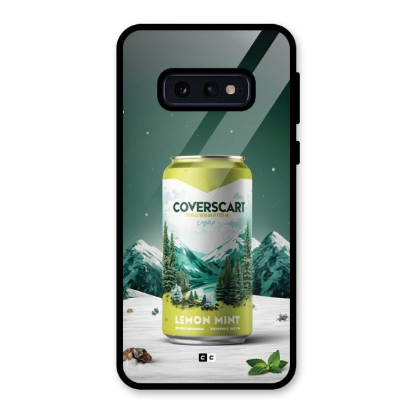 Lemon Mint Glass Back Case for Galaxy S10e