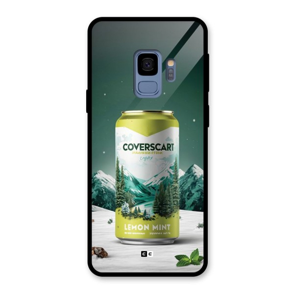 Lemon Mint Glass Back Case for Galaxy S9