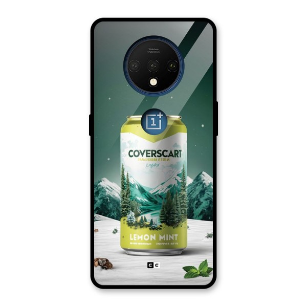 Lemon Mint Glass Back Case for OnePlus 7T