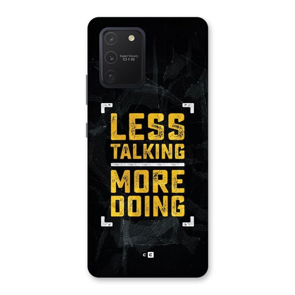 Less Talking Back Case for Galaxy S10 Lite