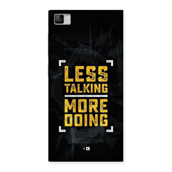 Less Talking Back Case for Mi3