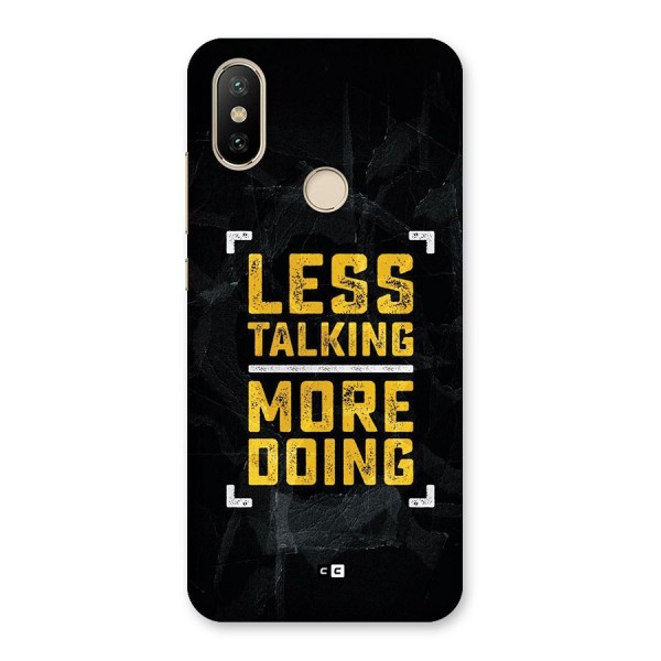 Less Talking Back Case for Mi A2