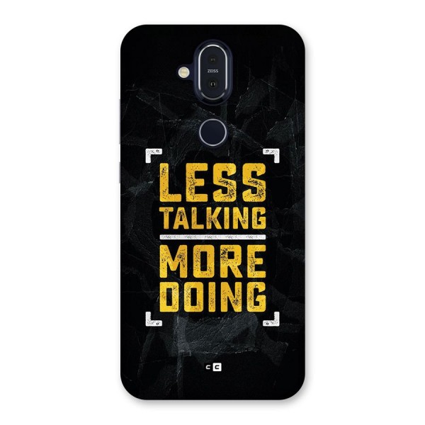 Less Talking Back Case for Nokia 8.1