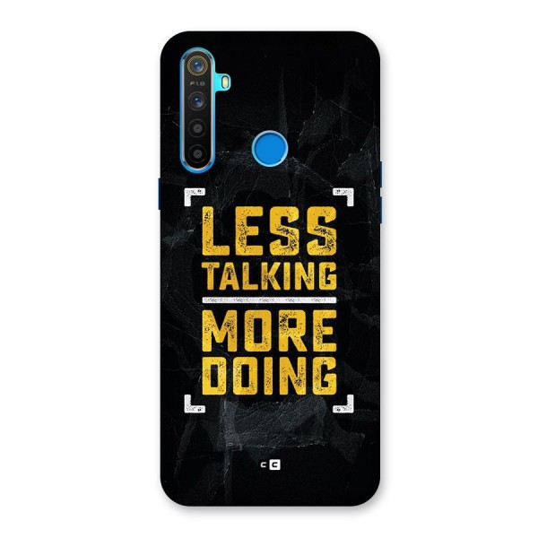 Less Talking Back Case for Realme 5s