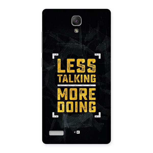 Less Talking Back Case for Redmi Note Prime