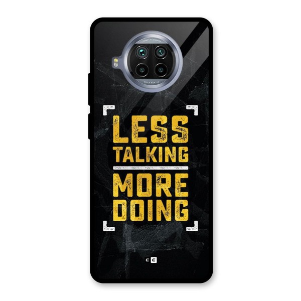 Less Talking Glass Back Case for Mi 10i