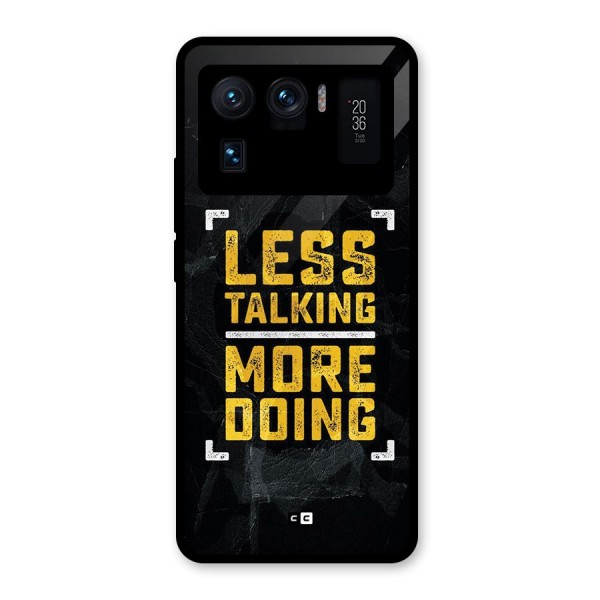 Less Talking Glass Back Case for Mi 11 Ultra