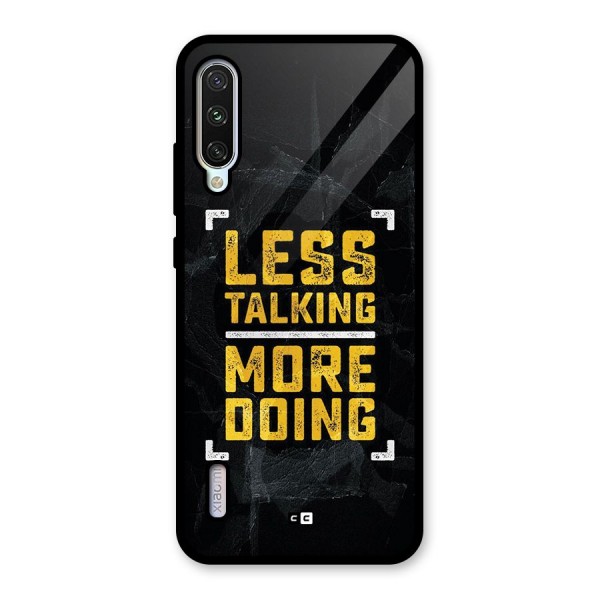 Less Talking Glass Back Case for Mi A3