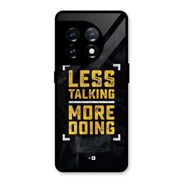 Less Talking Glass Back Case for OnePlus 11