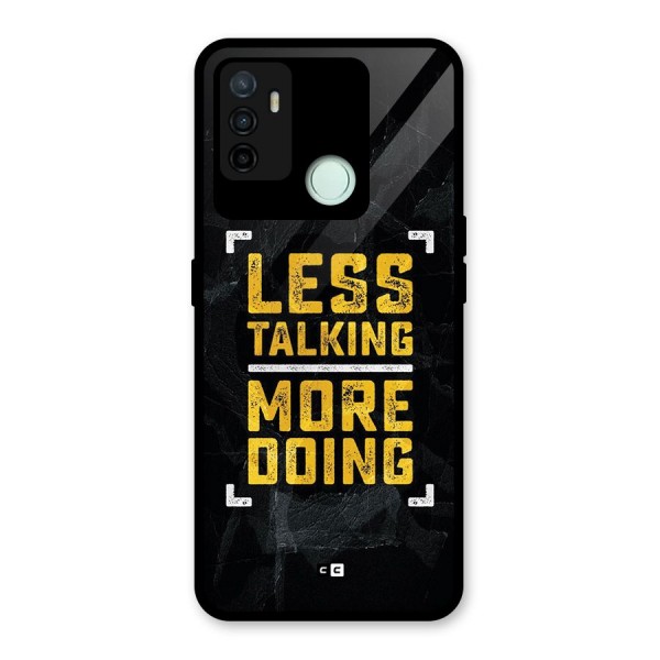 Less Talking Glass Back Case for Oppo A53