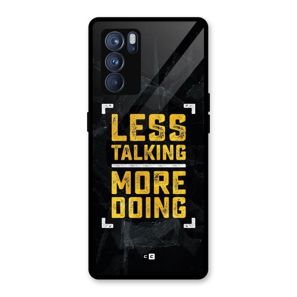 Less Talking Glass Back Case for Oppo Reno6 Pro 5G