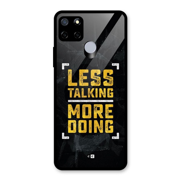 Less Talking Glass Back Case for Realme C15