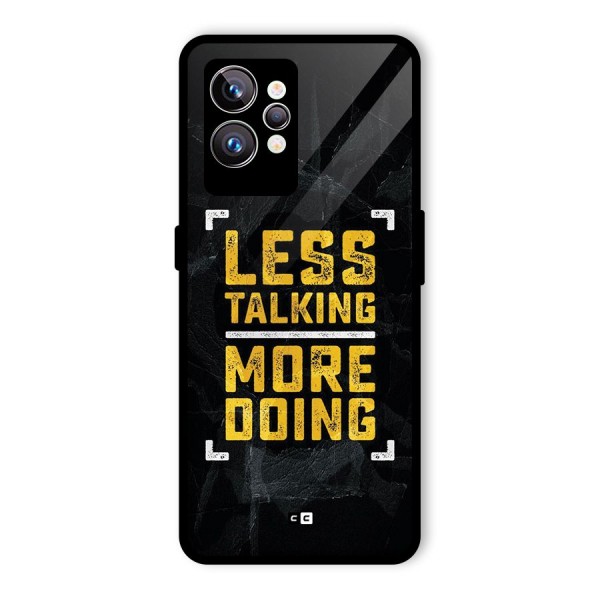 Less Talking Glass Back Case for Realme GT2 Pro