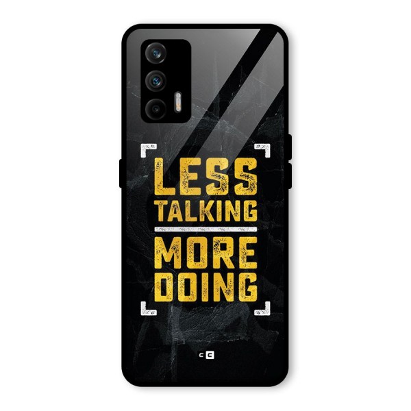 Less Talking Glass Back Case for Realme GT 5G