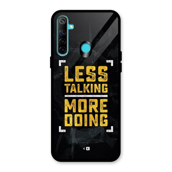 Less Talking Glass Back Case for Realme Narzo 10