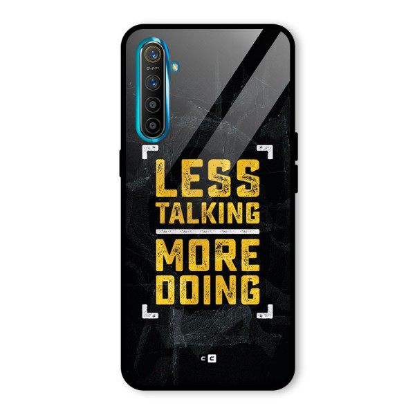 Less Talking Glass Back Case for Realme X2